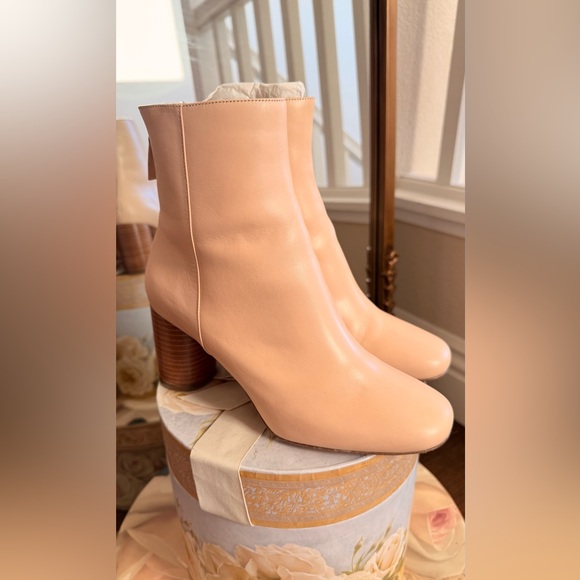 Sandro Peach Ankle Boots - Picture 2 of 6
